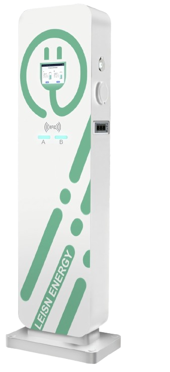 Cargador doble para coches eléctricos de 7 kW y 22 kW instalado en Cádiz